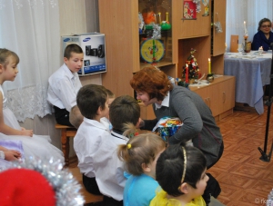Опанасюк посетила центр социально-психологической реабилитации детей