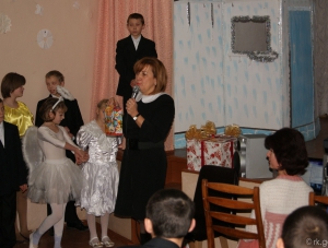 Пашкунова поздравила воспитанников школы-интерната с Днем Святого Николая