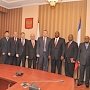 Аксенов встретился с делегацией Зимбабве