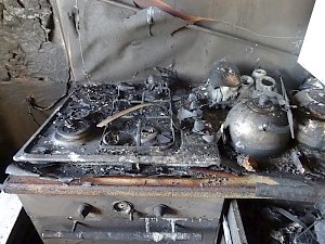 В Керчи при взрыве газа в кухне обгорел человек