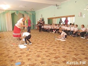В Керчи детишкам устроили «Зимнюю забаву»