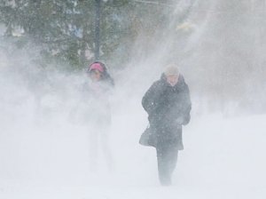 В Крыму ожидаются снегопады и метель