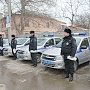 Группам задержания вневедомственной охраны МВД по Республике Крым вручены новые автомобили