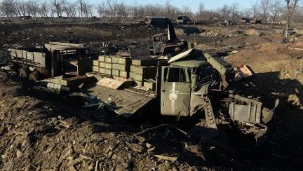 Замкомандующего штабом ополчения ДНР Эдуард Басурин: При разборе завалов в Дебальцево найдено западное оружие
