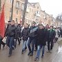 Тульская область. Шествиями, митингами и возложениями отметили местные отделения КПРФ День создания Красной Армии