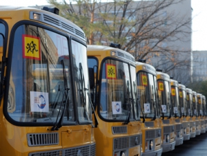 Регионы полуострова получили 30 школьных автобусов