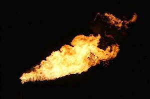 На западе Крыма загорелся поврежденный трактором газопровод