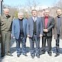 Делегация коммунистов во главе с К.К. Тайсаевым прибыла в Южную Осетию для участия в заседании Парламента