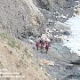 Мужчина сорвался с 30-метровой скалы в Крыму