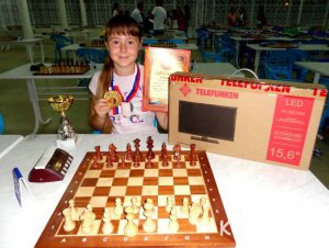 Керчанка Маргарита Потапова выиграла первентво России по шахматам