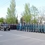 Керченские спасатели приняли участие в репетиции Парада Победы