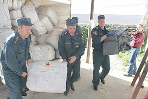 МЧС доставило в Крым китайский гуманитарный груз