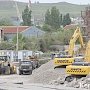 В Керчи обустраивают площадку для строителей моста
