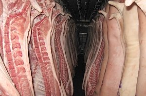 В Крым пытались провезти 18 тонн мяса, не проверенного на африканскую чуму свиней