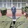 Первых призывников из Крыма отправили в армию
