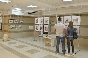 В Симферополе открылась выставка книжной графики