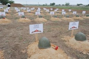 В Волгоградской области с воинскими почестями перезахоронены защитники Сталинграда