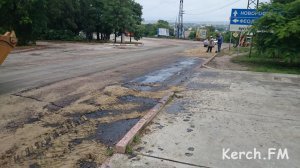 Утечка нефтепродуктов в Керчи произошла с территории «Крымавтодора»