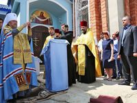 Сергей Аксёнов принял участие в церемонии освящения колоколов Свято-Покровского храма