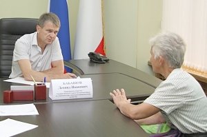Леонид Бабашов провел личный прием граждан в крымском парламенте