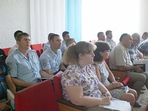 Кировские полицейские обсудили с представителями местного самоуправления вопросы охраны общественного порядка и безопасности