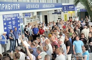 Симферопольский аэропорт обслужил свыше 2,8 млн пассажиров
