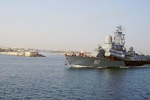 В Севастополь из Средиземного моря вернулся малый ракетный корабль «Мираж»