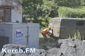 Керченской больнице привезли генератор