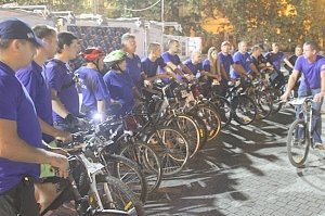 В ночном севастопольском велопробеге поучаствовали более 600 спортсменов