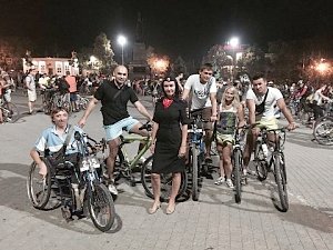 Сотрудники Госавтоинспекции приняли участие в фестивале «ВелоНочь-2015»
