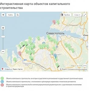 В Севастополе создали интерактивную карту застройки города