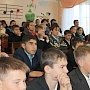 Крымские «фронтовики» поздравили с Днём народного единства детей-сирот Лозовской школы-интерната