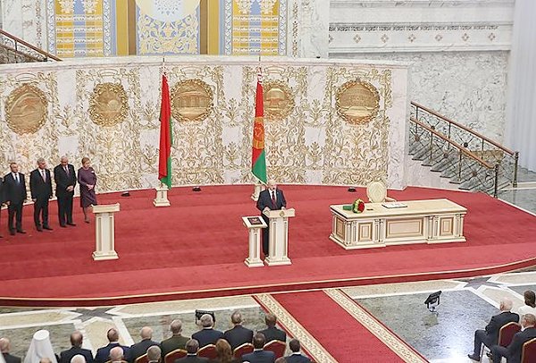 За будущее независимой Беларуси! Выступление Президента Республики Беларусь А.Г. Лукашенко на церемонии принесения присяги