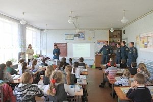 Подрастающее поколение порадовало крымских спасателей