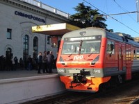 Крымская железная дорога утвердила новый график движения пригородных электропоездов
