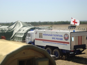 Мобильный госпиталь в Крыму принял за неделю более 2 тыс человек