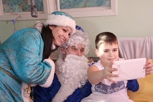 Новогоднее настроение от крымских спасателей