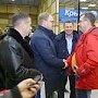 Дмитрий Полонский встретил 5-миллионого пассажира аэропорта «Симферополь»