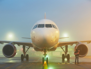 В аэропорту крымской столицы из-за тумана задерживаются рейсы