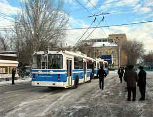 В Симферополе на несколько дней остановятся троллейбусы