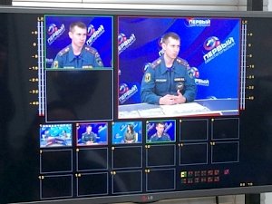 Телеканал «Первый Севастопольский». Программа «Актуально». МЧС Севастополя рассказывает жителям города правила пожарной безопасности