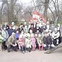 Волгоградская область. В Центральном парке культуры и отдыха города Волжского сегодня была высажена Аллея "Детей войны"