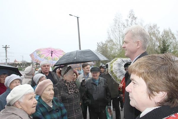 Калининградская область. И.А. Ревин провел встречу с избирателями в Черняховске