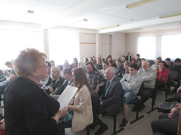 Л.Н. Швец выступила с лекцией перед нижегородскими студентами
