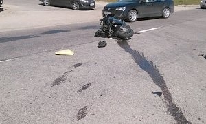 На трассе под Севастополем разбился мотоциклист