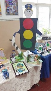 В Красногвардейском районе состоялась выставка работ участников детского конкурса «Полицейский Дядя Степа»