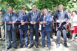 В крымской столице после реконструкции открыт сквер имени В.С. Высоцкого