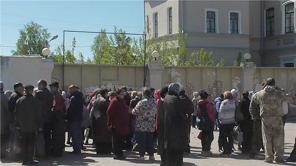 В Ишиме Тюменской области состоялся протестный митинг потерпевших от паводка