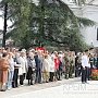 Руководители Крыма, Санкт-Петербурга и крымской столицы почтили в Симферополе память воинов Великой Отечественной