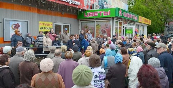 Депутат-коммунист Олег Лебедев продолжает массовые встречи с избирателями в Тульской области